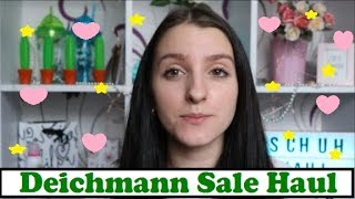 DEICHMANN HAUL I SALE I GELD GESPART I NEUE SCHUHE I Xeniaxox703 [upl. by Raseac561]