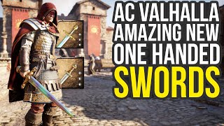 Amazing New One Handed Swords In Assassins Creed Valhalla AC Valhalla Siege of Paris [upl. by Fadiman380]