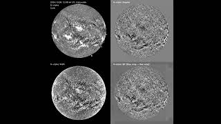 Hα 20241008  Spectroheliograph Data [upl. by Nosnor]