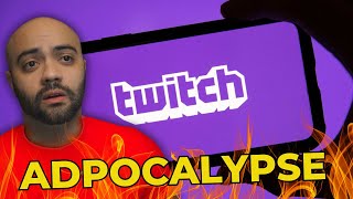 The Twitch Adpocalypse EXPOSED Streamers  Ad Revenue Down 95 [upl. by Nhguaved]