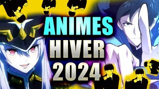 MON TOP DE TOUT LES ANIMES DHIVER 2024 [upl. by Aronaele560]