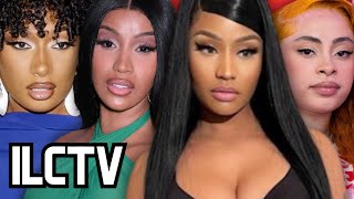 Ice Spice STOLE Nicki Minaj’s FLOW amp look  Cardi B DISSES Bia  Megan Thee Stallion amp Doja Cat song [upl. by Brott364]