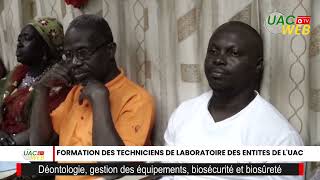 FORMATION DES TECHNICIENS DE LABORATOIRES DES ENTITES DE LUAC [upl. by Sarson]