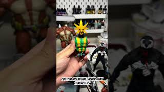 Custom McFarlane Spiderman characters marvel customactionfigures actionfigure spiderman [upl. by Aeet]