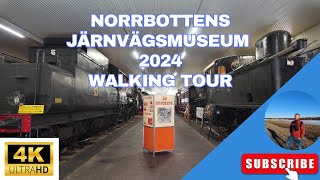 Norrbottens Järnvägsmuseum 2024  Walking Tour [upl. by Inuat]