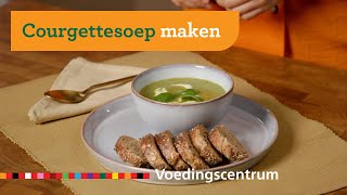 Courgettesoep maken  Kook mee met Maryam [upl. by Ingmar]