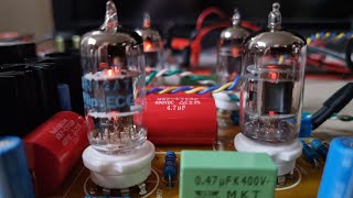 12AX7  12AT7 TUBE MATISSE PRE AMPLIFIER [upl. by Frear]