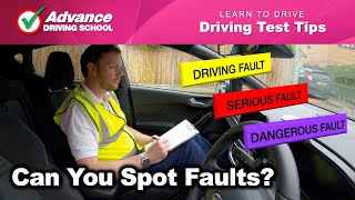 Can you spot driving faults like a test examiner  Learn to drive Driving Test Tips [upl. by Abih156]