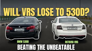 BMW 530D VS OCTAVIA VRS  DRAG RACE [upl. by Dean]