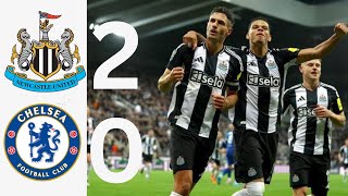 Newcastle VS Chelsea 20 Extended Highlight carabao cup 2024 [upl. by Happy162]