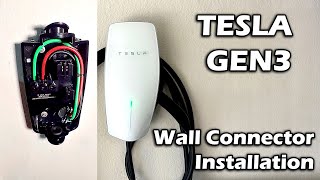 How to Install Tesla Wall Charger Gen 3 [upl. by Adah]