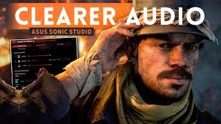 ➤ CLEARER AUDIO  BETTER GAMING EXPERIENCE  Battlefield 1 ROG Sonic Studio 3 [upl. by Maillliw]