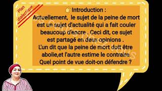 Exemple à utiliser pour le texte argumentatif plan dialectiqueمنهجية للنص الحججي Prof Loubna [upl. by Martella373]