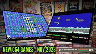 New games for Nov 2023  Commodore 64 [upl. by Irita]