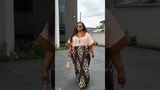 Chubby Vs Ankara Styles chubby ankara style girl ladies women video trend fyp reel viral [upl. by Zirkle]