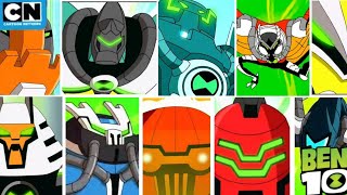 Ben 10 Reboot  Every Single Ben Alien Transformation  Cartoon Network [upl. by Oralle831]