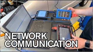 Network Communication Testing KLine Serial and CAN Bus [upl. by Kermit]