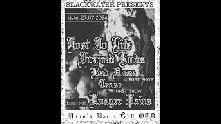 Black Water Music presents Monos Bar Dublin 270724 flyer [upl. by Wiener]