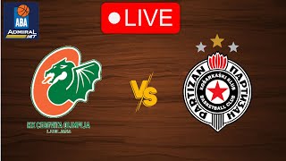 🔴 Live Cedevita Olimpija vs Partizan  Live Play By Play Scoreboard [upl. by Seline]