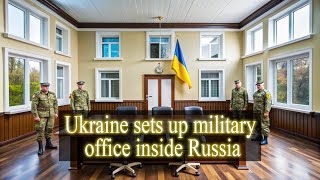 Ukraine Establishes Military Office Inside Russia Amid Rising Tensions  ZINFO NEWS [upl. by Stent]