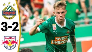 Rapid Wien vs RB Salzburg 32 All Goals and Extended Highlights [upl. by Doane375]