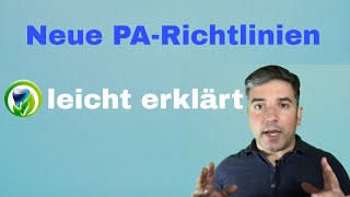 Neue PARRichtlinien leicht erklärt  ParodontitisTherapie ab 1 Juli 2021 Unterschied alt vs neu [upl. by Quickman759]