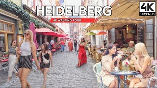 GERMANYS MOST ROMANTİC UNİVERSİTY CİTY  4K WALKİNG TOUR With Chaption 4K HDR 60fps [upl. by Bail327]