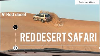 Desert safari  Arabic song Zamil zamil  fiha  bass boosred  Dubai desert red desert [upl. by Nospmoht]