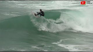 SURFING GETARIA  Surflariak  Sesión de Surf con Amigos  Euskadi Surf TV [upl. by Eiluj578]