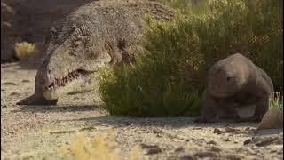 Erythrosuchus Hunting On Lystrosaurus  Life On Our Planet Chapter 4 [upl. by Kamillah]