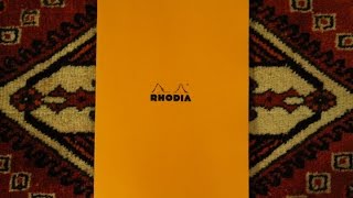 Rhodia Notebook  Review [upl. by Alveta]