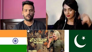 Reaction  Fateh Morcha  Virasat Sandhu  Full Song [upl. by Shishko352]