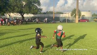 Ft Lauderdale Hurricanes SPW Lauderdale Lakes Vikings Scrimmage July 14th 2022 [upl. by Rolland]