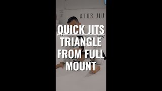 TRIANGLE CHOKE from MOUNT [upl. by Wilbert]