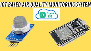 DIY Air Quality Monitor ESP32  Blynk App Step by Step [upl. by Sorcim]