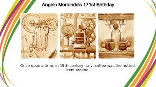 Angelo Moriondo  Angelo Moriondos 171st Birthday [upl. by Jowett]