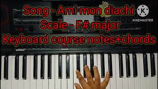 Ami mon diachi song  keyboard course  trendingsong  rinkioffcial  bangla [upl. by Grube]