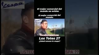 El mejor comercial del mundo 👀🇮🇹 ¿usted conoce la vespa 🤣🤣 [upl. by Osmo253]