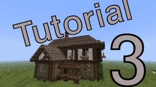 minecraft tutorial Mittelalter Haus 3 deutsch [upl. by Kordula428]