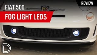 Fiat 500 Fog Light LEDs [upl. by Duncan]