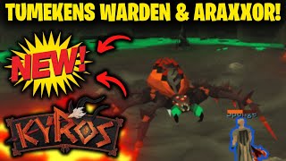 THE WARDEN amp ARAXXOR amp NEW CONTENT CLAIM FREE OVER 120 MYSTERY BOXES FOR JOINING  Kyros RSPS [upl. by Asssilem]