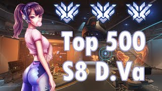 Top 500 DVa Season 8  LowKeyNerd on the Attack [upl. by Sherwin963]