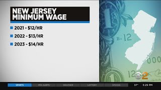 Minimum Wage Jumps To 12 An Hour In New Jersey [upl. by Conall]