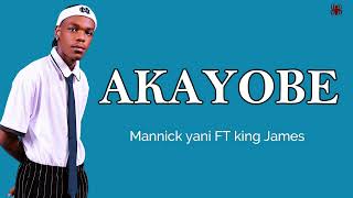 King James Ft Mannick Yani AKAYOBE Official Video Lyrics [upl. by O'Donovan]