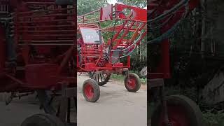 Hydraulic boom sprayer [upl. by Dame]