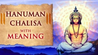 Hanuman Chalisa with Meaning  Jai Hanuman Gyan Gun Sagar  Shemaroo Bhakti [upl. by Anivlem921]