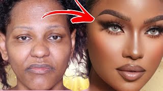 Makeup Transformation Super Model 😱🔥🔥 makeup [upl. by Curkell]