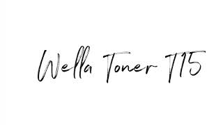 Wella Toner T15 [upl. by Gord]