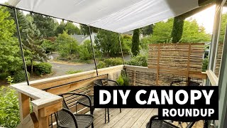 10 Inspiring DIY Canopies amp Sunshades [upl. by Elagibba482]