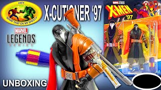 UNBOXING  Marvel Legends XCUTIONER 97 Wave 2  Hasbro actionfigures xmen toys marvellegends [upl. by Aisan595]